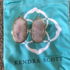 Light pink Kendra Scott earrings